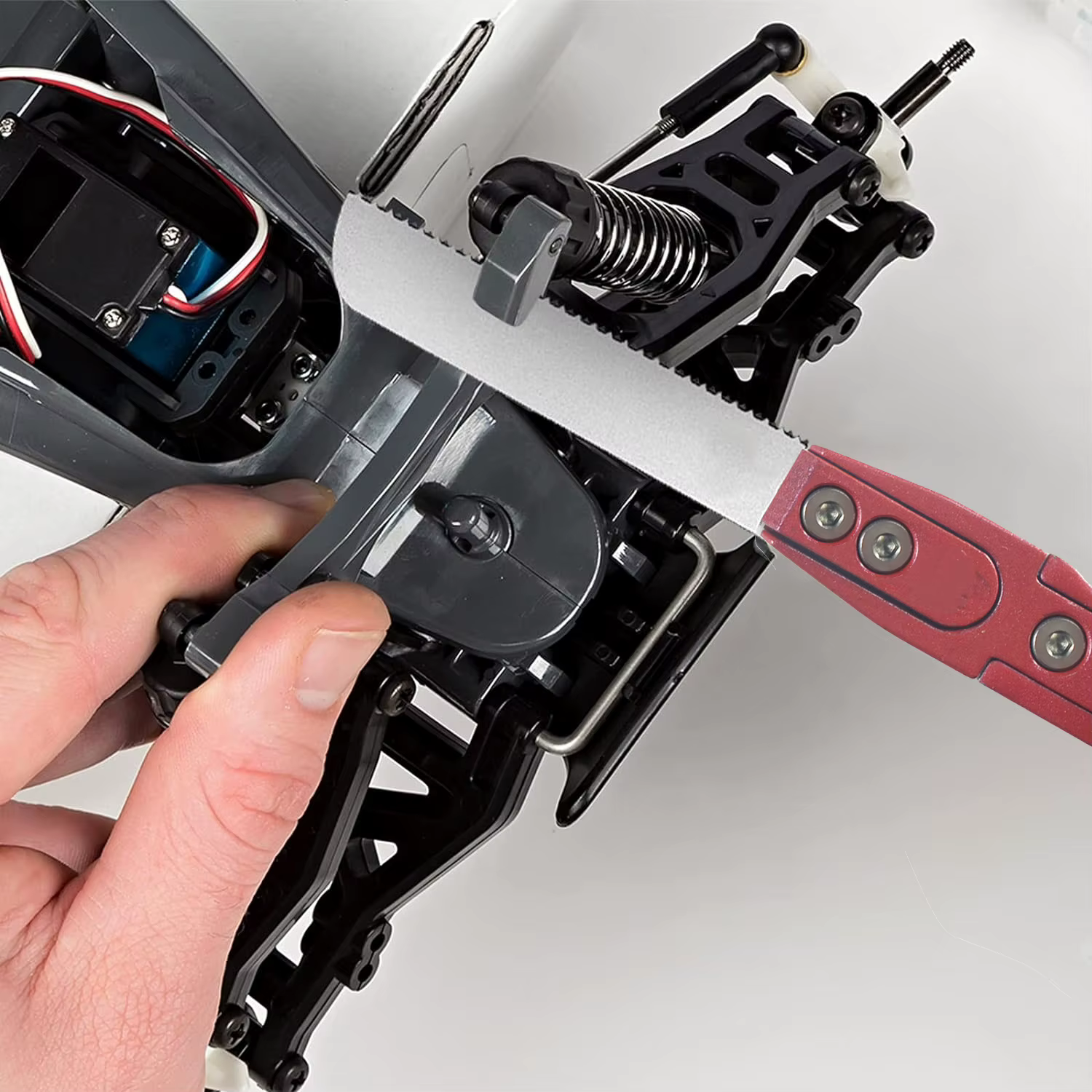Joystar Mini scie à main modèle outils artisanaux avec 6 pièces lames artisanales de bricolage pour l'artisanat
