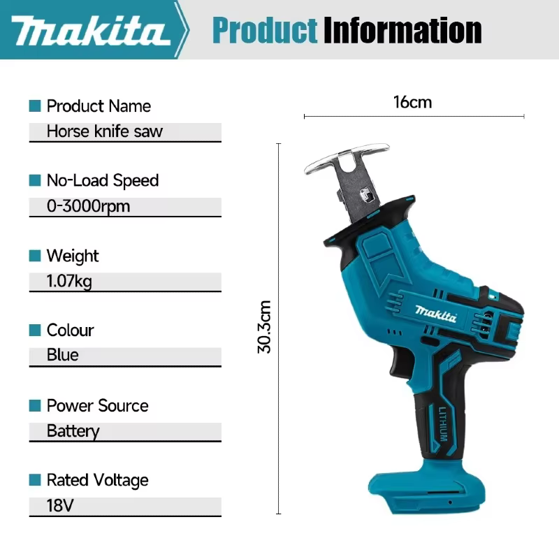 Scie sauteuse sans fil Makita