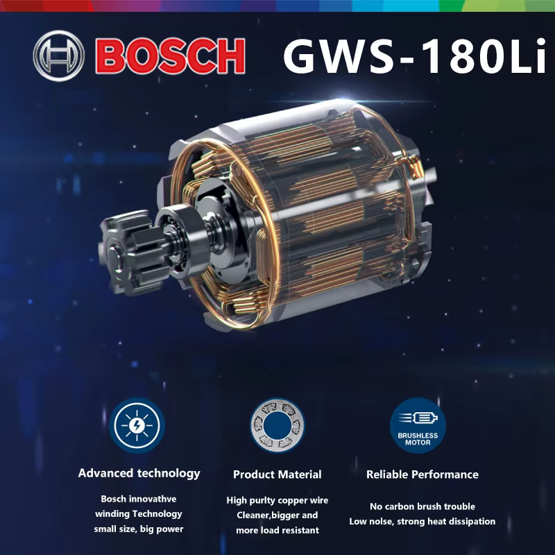 BOSwivel-Meuleuse d'angle électrique sans fil