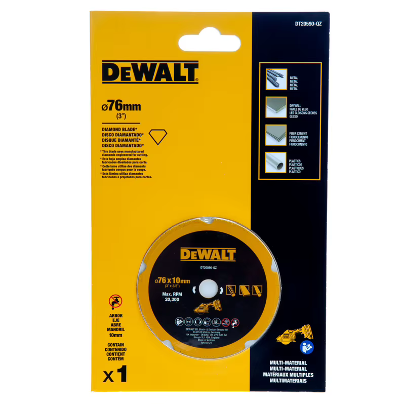 DEobcuT-Lame de Scie Circulaire DT20590 DT20591 DT20592