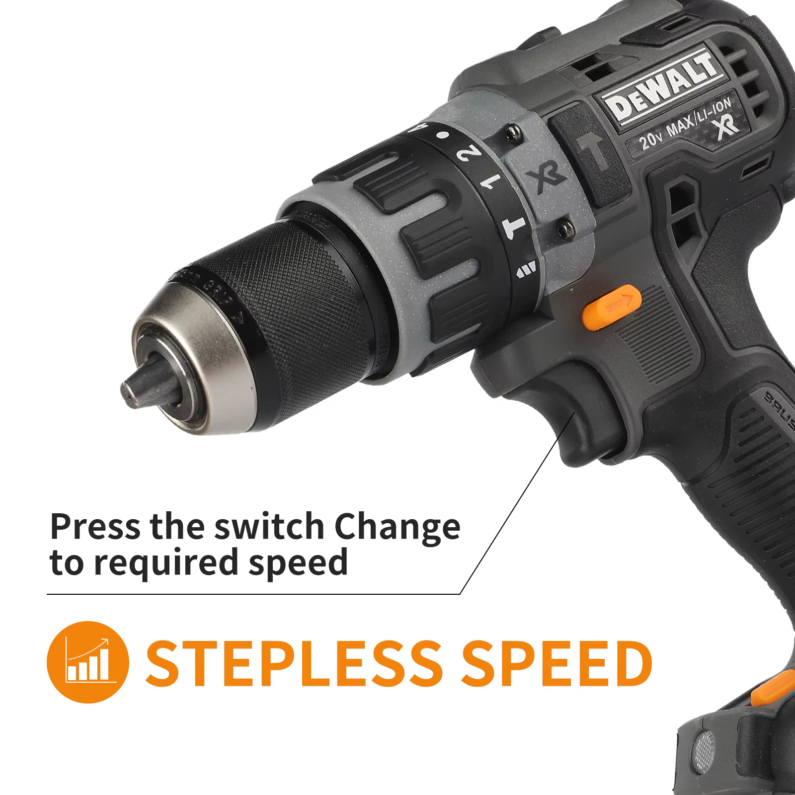 Perceuse et visseuse à chocs sans balais DEWALT DCF85M 20V | Outil électrique avec couple de 205 Nm