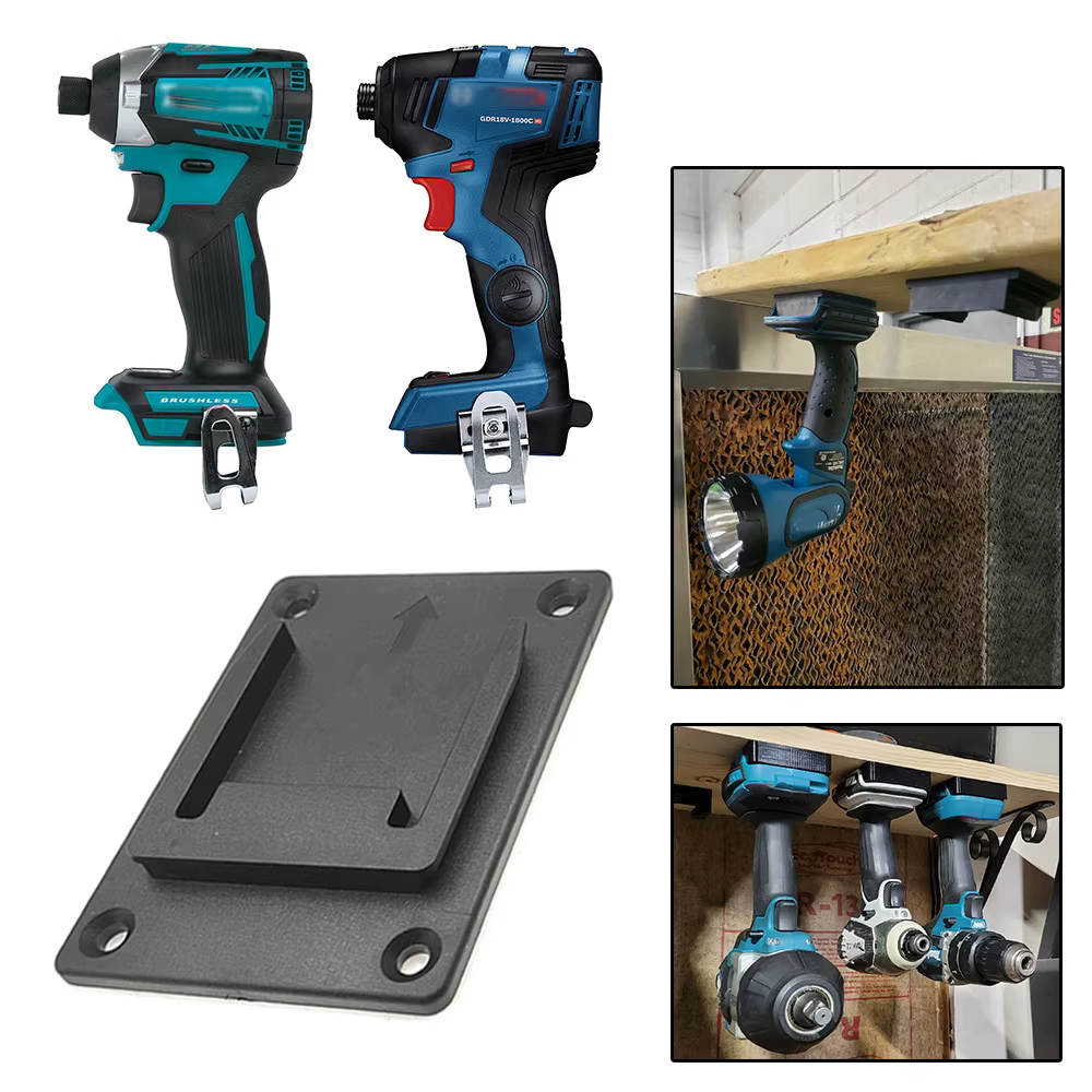 Paquet de 5/10 porte-outils pour Makita 18V pour Bosch 18V Li-ion perceuse
