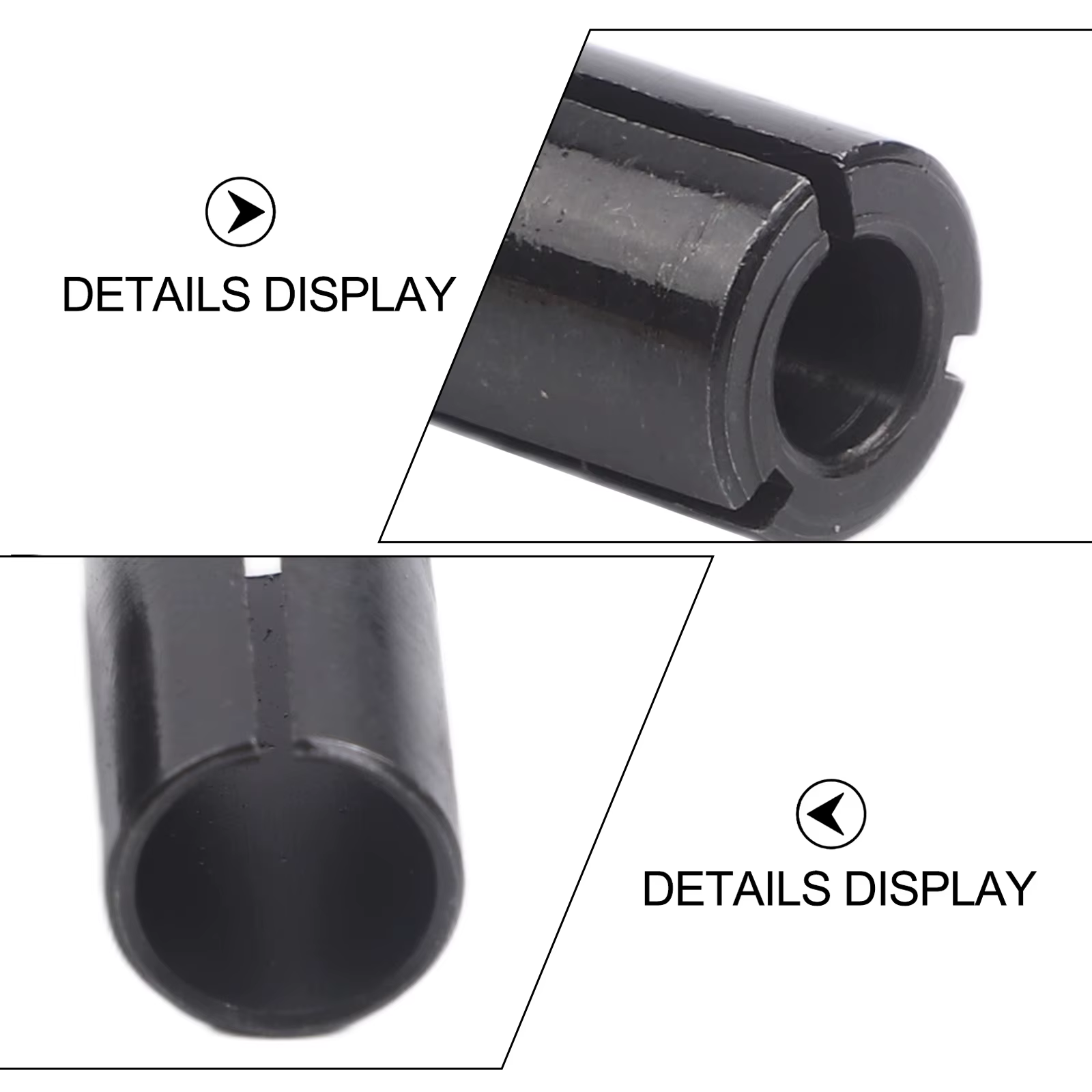 Adaptateur de fraise à queue de perceuse CNC 4 pièces