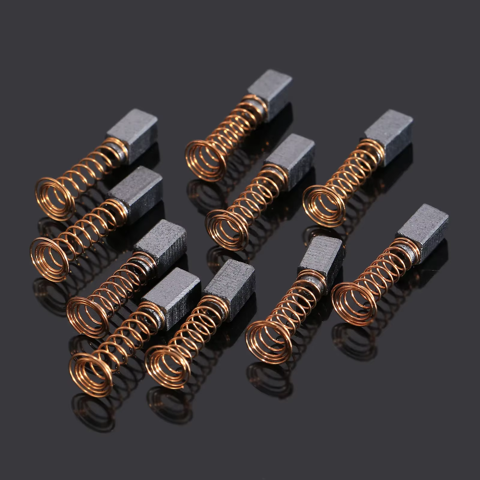 Brosses à ressort en carbone pour mini perceuse