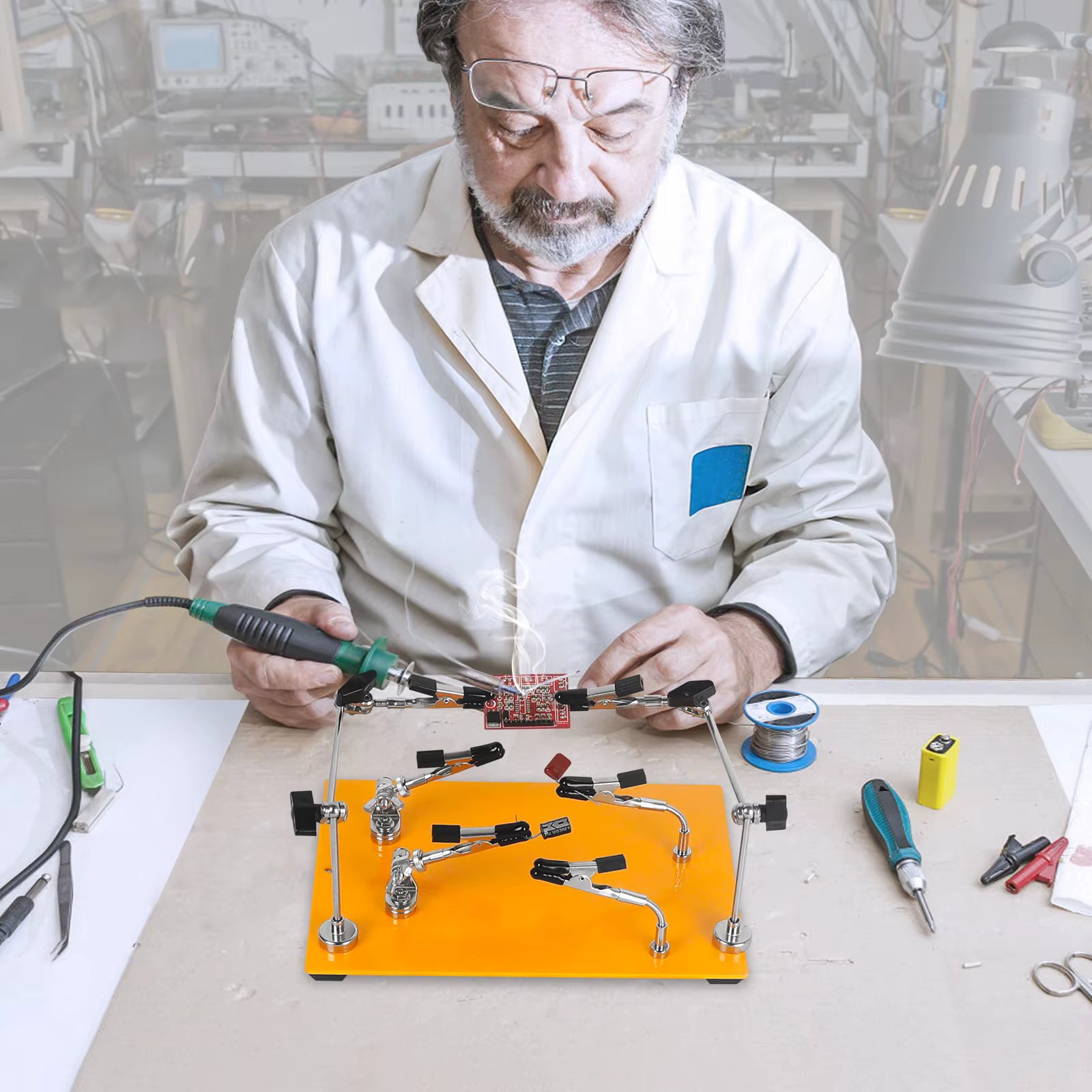 Toolour – outil de soudage magnétique pour aider les mains
