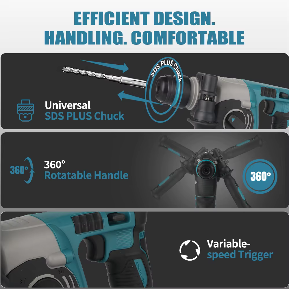 Makita 273 Perceuse à percussion sans fil électrique sans balais