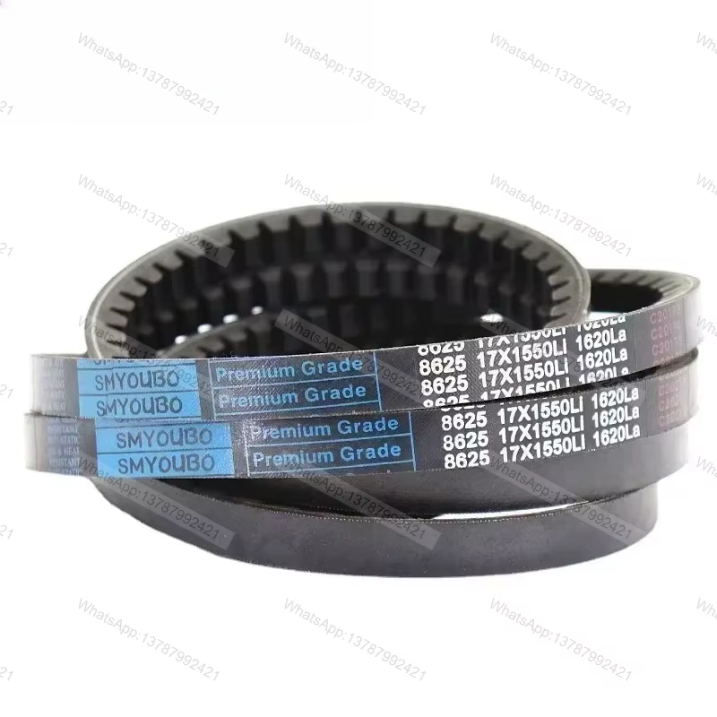 Courroie trapézoïdale dentée 13X500Li 13X510 13X530 13X560 13X580 13X600Li 13X610 13X620 13X630 13X650 pour convoyeur