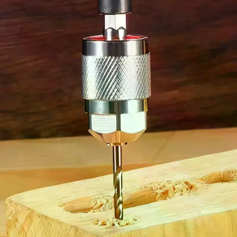 Adaptateur de mandrin de perceuse pneumatique à changement rapide