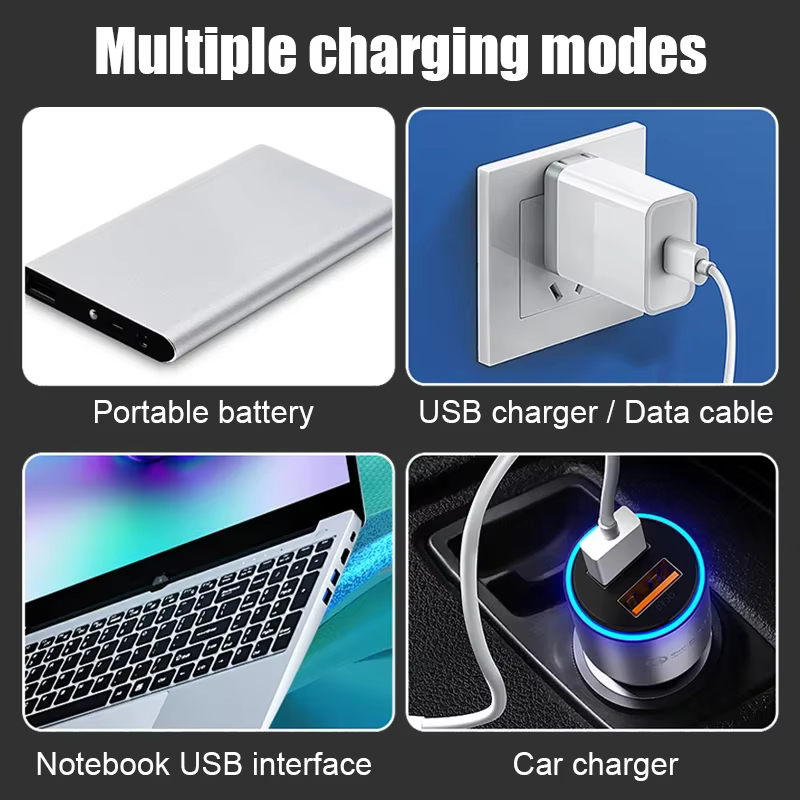 Mini perceuse électrique USB sans fil avec lumière LED