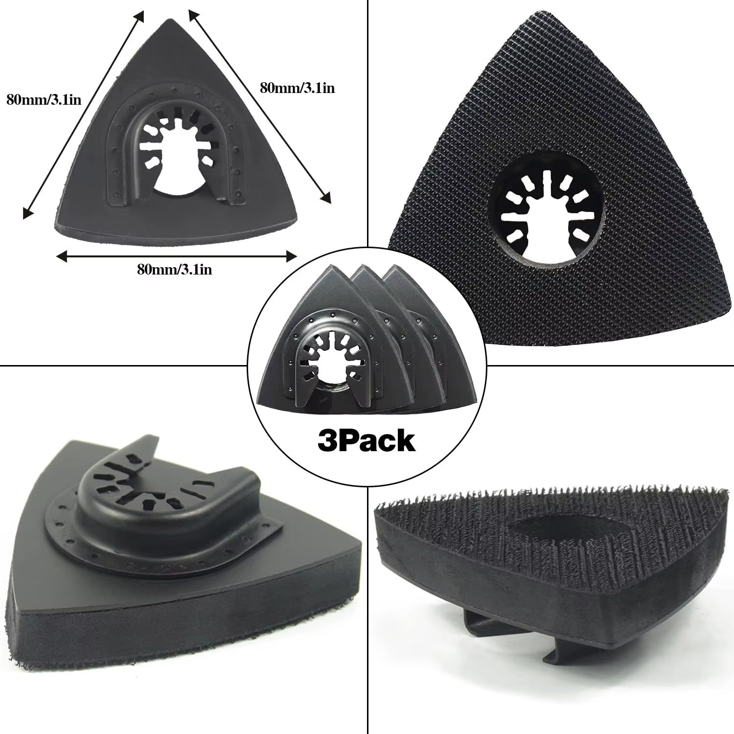 Kit d'accessoires pour outil oscillant multifonction 156 pièces