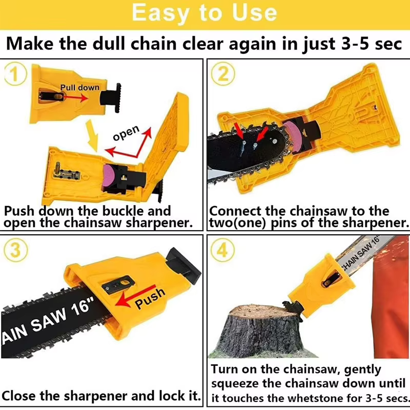 Affûteur de tronçonneuse pour scies 12''-22''