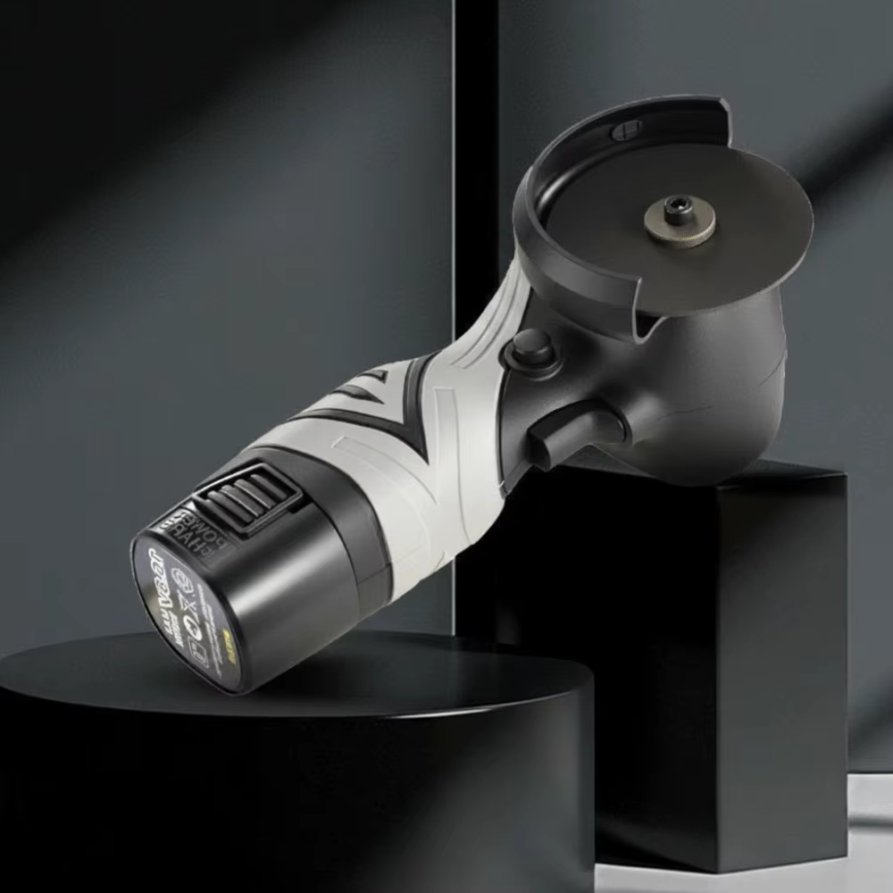 Meuleuse d'angle électrique sans fil compacte avec protection