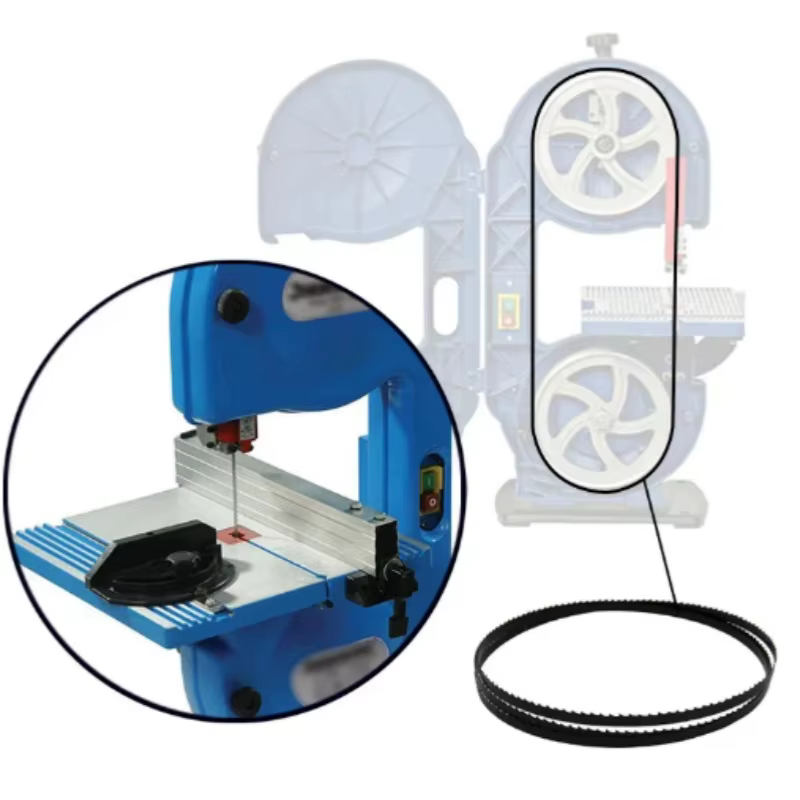 Lame de scie à ruban de haute qualité pour le bois dur, le bois tendre et le plastique – Longueurs 2320, 2240, 1826, 1400 x 12,7 mm, largeurs 12,7 mm, 6T, 10T, 14T