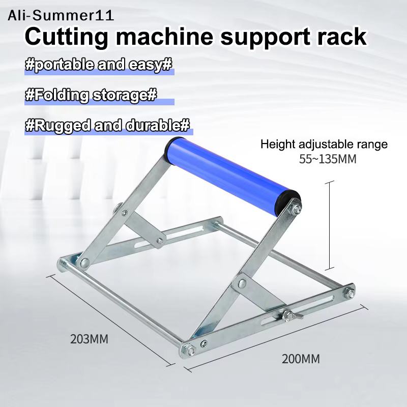 【A0】1 pièce Support à roulettes réglable en hauteur pour scie à table