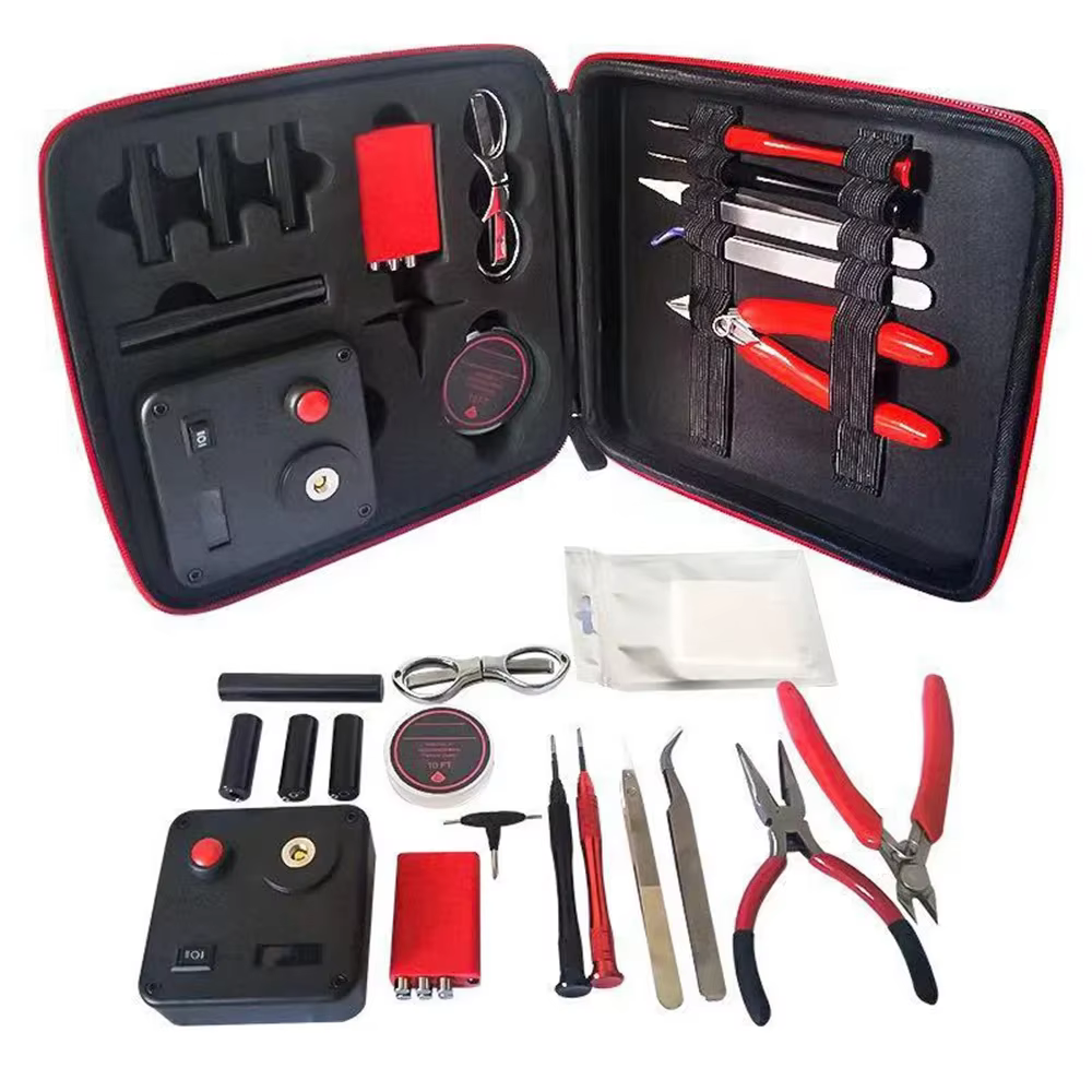 Pince à épiler en céramique Coil Jig, Kit d'outils Master V2 V3, Bobine de roulement, Fil chauffant, Mini appareil à languette, ReconFum, Outils de bricolage, 521