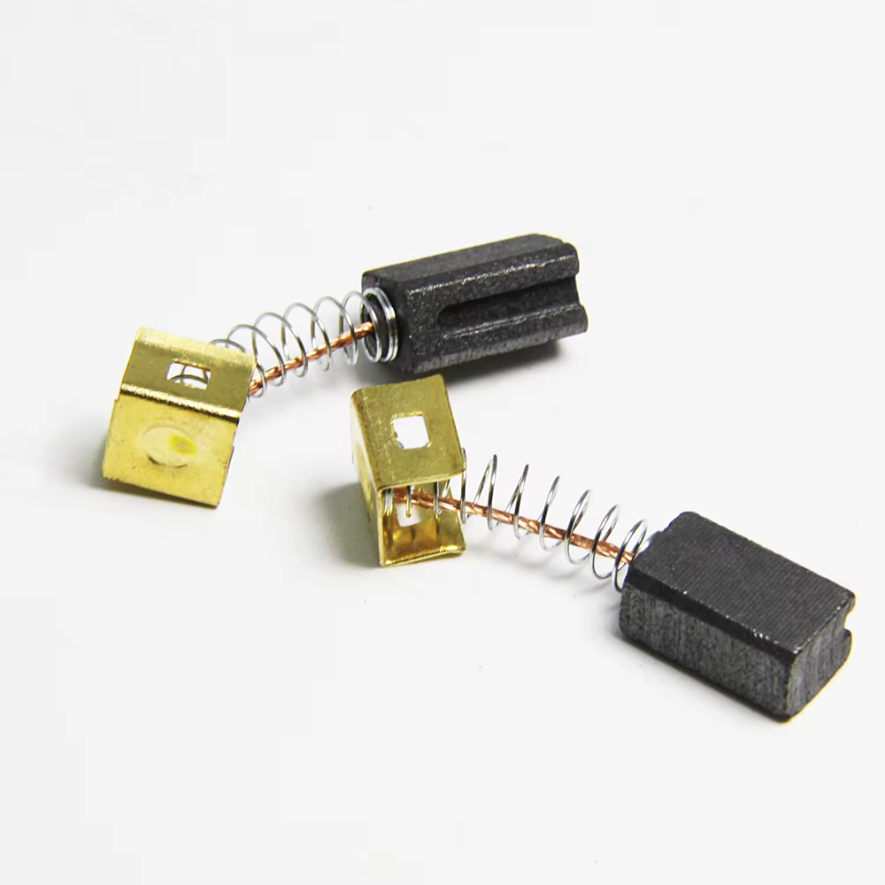 TASP – Lot de 5 paires balais de charbon 596071-00 pour Black Decker - 7.9 x 6.4 x 12.5 mm