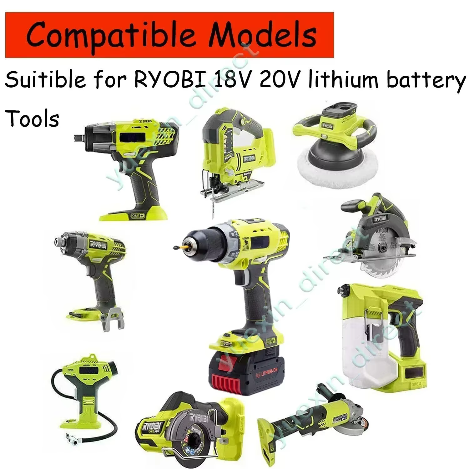 Adaptateur de batterie pour Bosch 18V Lithium-ion