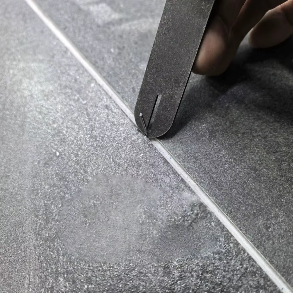 Racloir à joint mural et de sol, décapant de coulis pliable, outil de décapage de joint de carrelage, outil de décapage de mastic en acier au tungstène