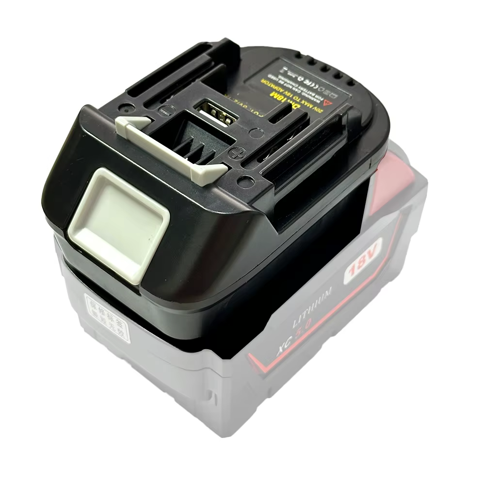Adaptateur de batterie pour Milwaukee pour Dewalt pour Makita Bl1830 Bl1850 Batteries pour outils