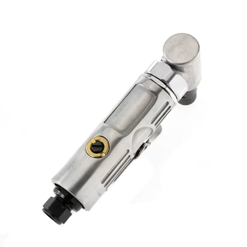 Mini Meuleuse d'Angle à Air 1/4 Résistante à 90 °, Polisseuse de Meulage Pneumatique, Machine à Graver, Kit d'Outils Carimplantés avec /05/2019 de Ponçage