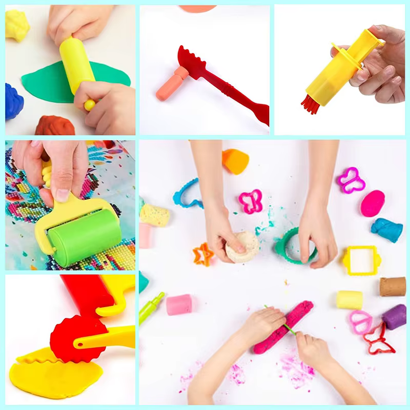 Kit d'outils de pâte de jeu amusant pour enfants