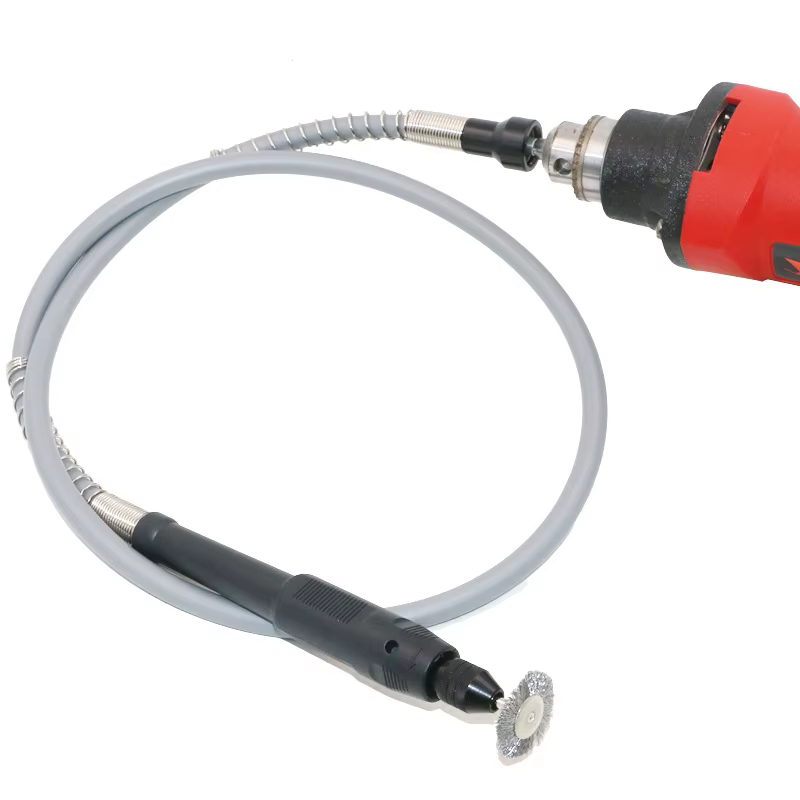 Poignée de perceuse électrique meuleuse arbre Flexible avec mandrin