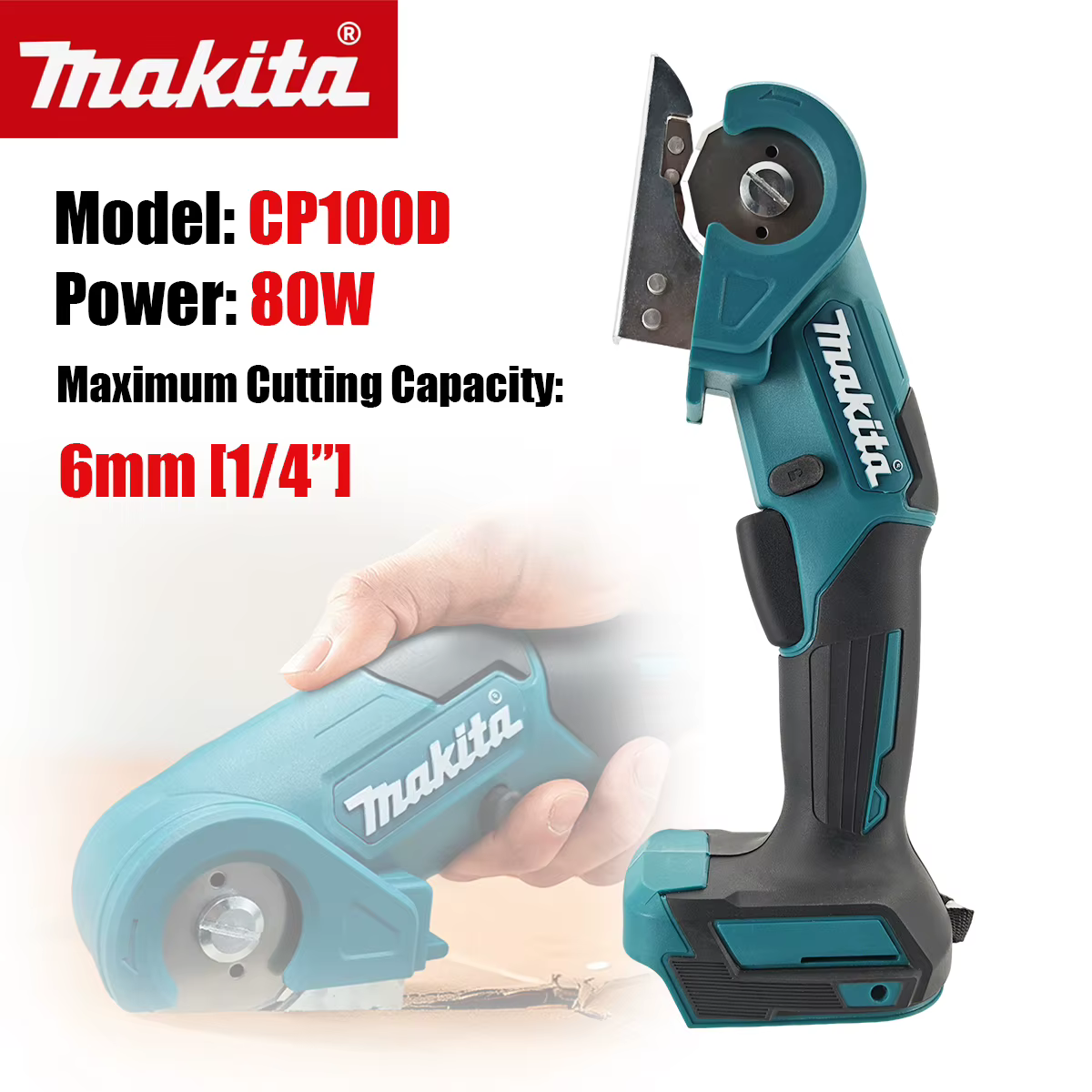 Coupe-tapis sans fil Makita CP100