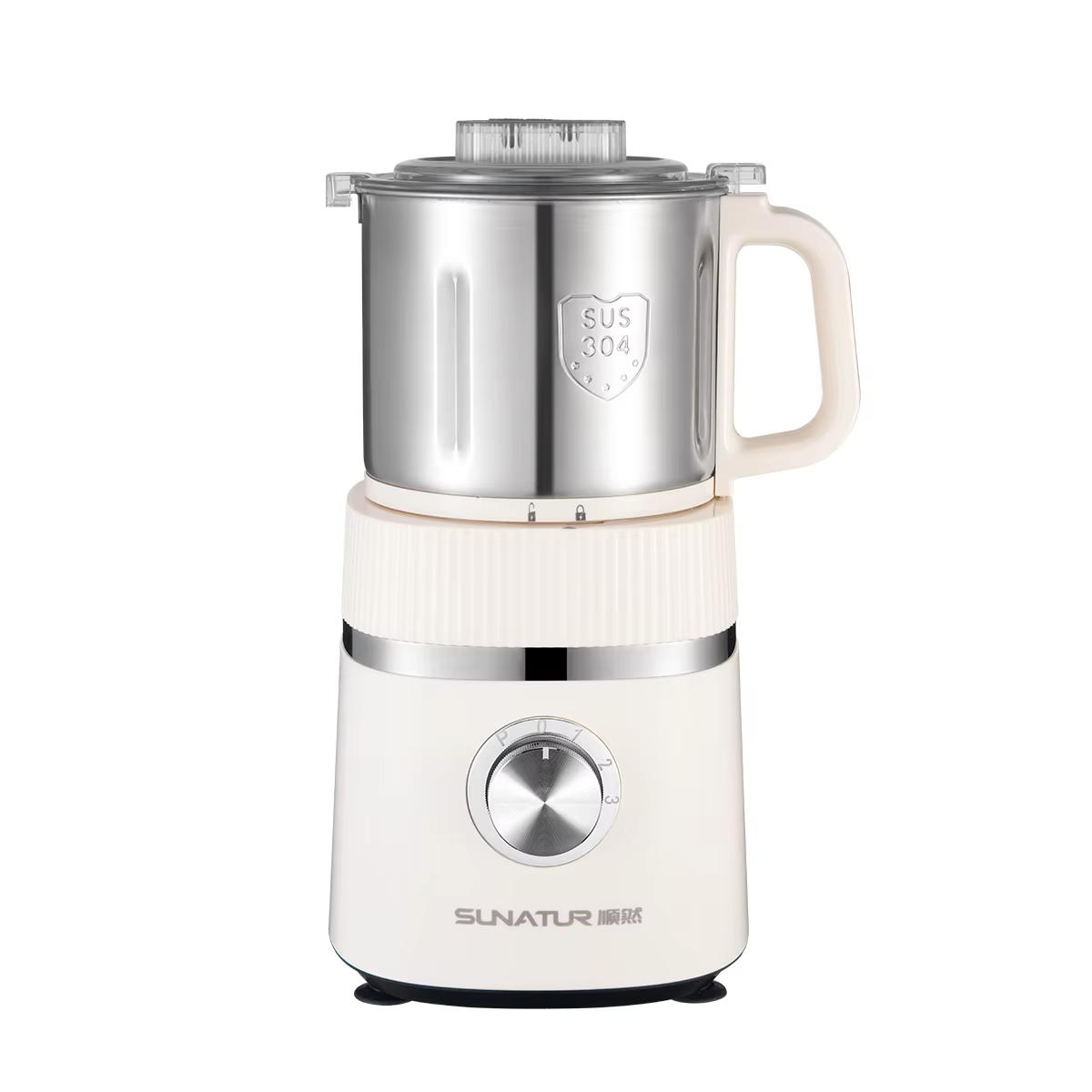 Robot culinaire multifonctionnel SUNATUR 500W pour usage domestique, moulin de cuisine pour café, épices et aliments pour bébés, grande capacité