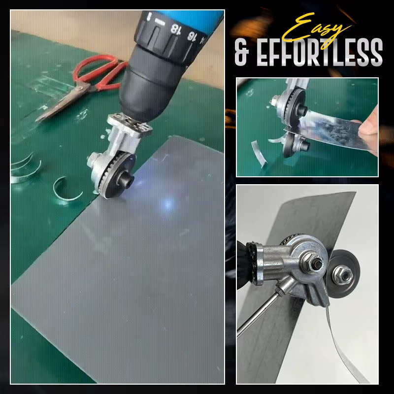 Perceuse électrique, ciseaux de conversion
