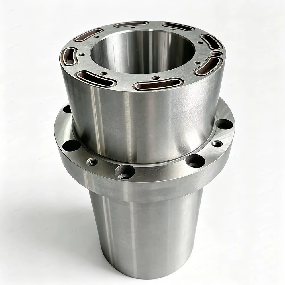 Pièce de rechange pour machine-outil : Arbre central de table rotative usiné CNC sur mesure