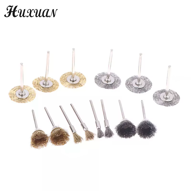 Ensemble de Mini brosses métalliques