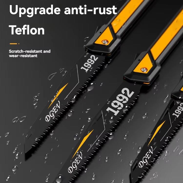 Scie à main pliable réglable en acier DGEV SK5