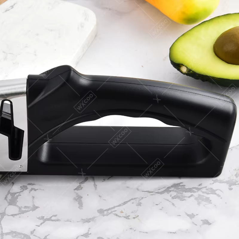 Affûteur de couteaux de cuisine, outil d'affûtage multifonctionnel à 4 segments, affûtage de couteaux Portable antidérapant, Gadgets de cuisine, accessoires