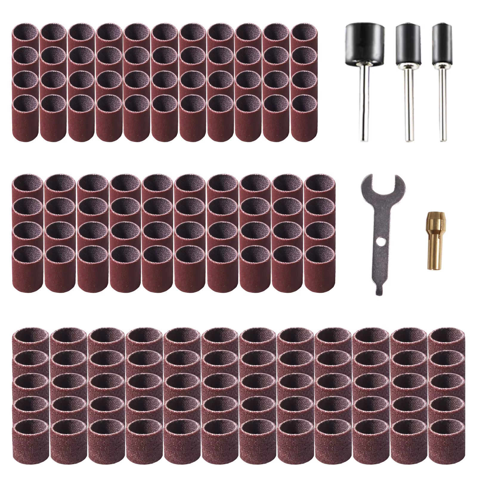 Kit de tambour de ponçage pour outil rotatif Dremel