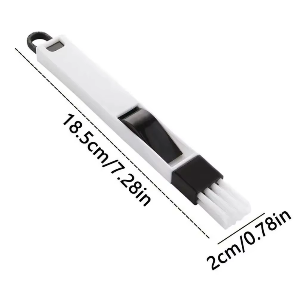 1PC Ensemble de brosses de nettoyage pour rainures de fenêtre