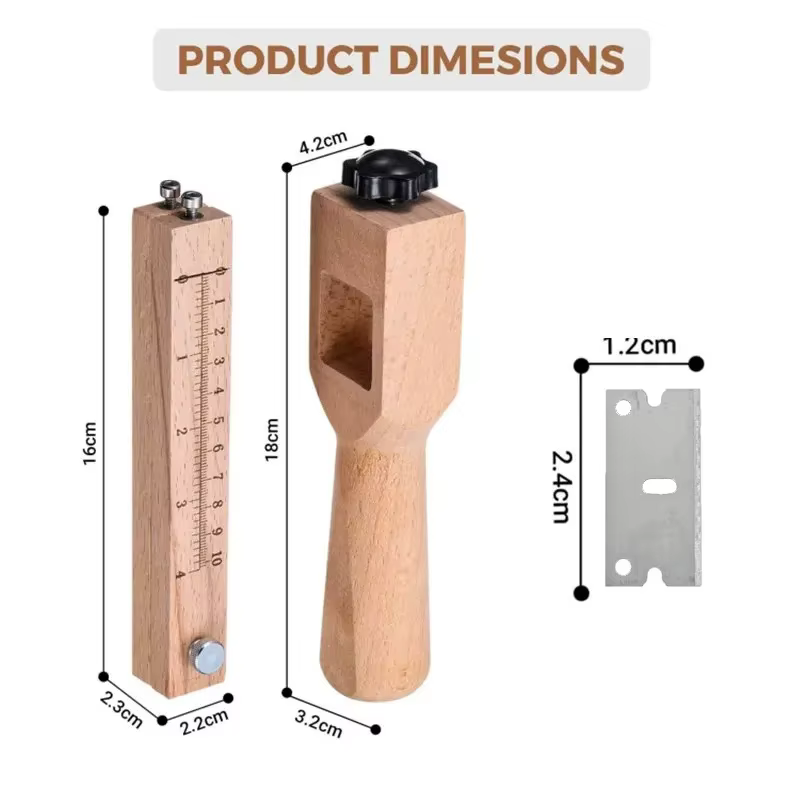 Outils de coupe en bois pour ceinture de bricolage