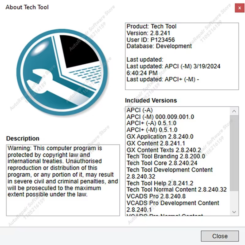 2025 Premium Tech Tool 2.8.241 PTT 2.8 VCADS véritable outil de développement VISFED 0.3.2 XMLEditor logiciel de version machine virtuelle