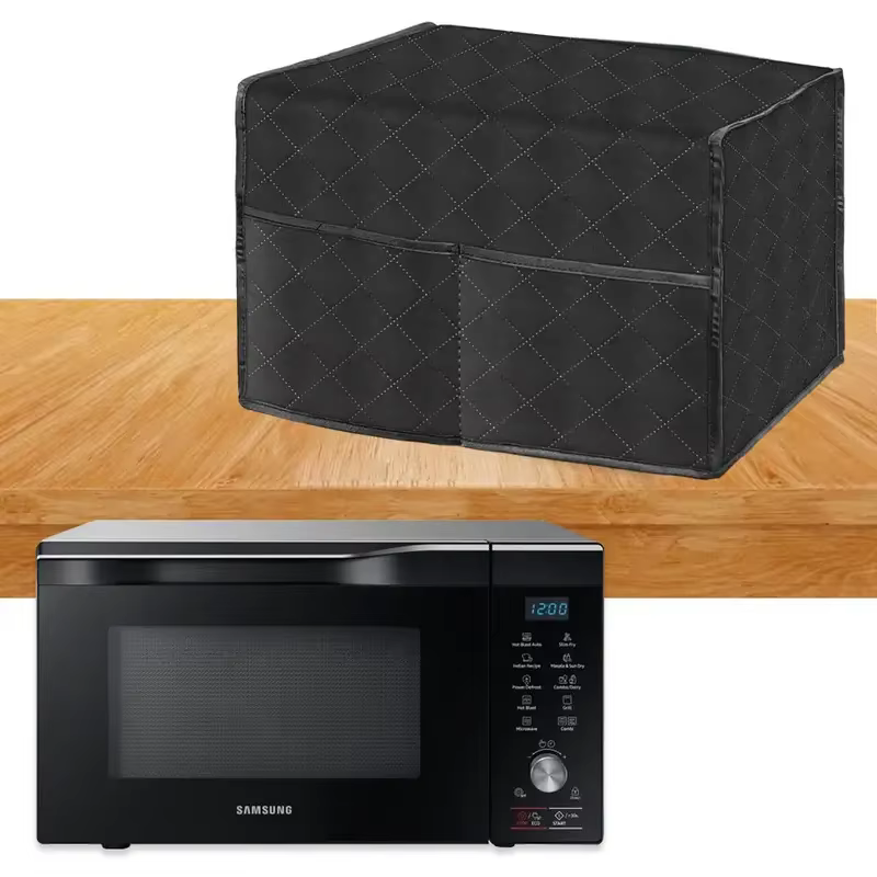 Housse étanche pour four à micro-ondes, 1 pièce, résistante à l'huile et à la poussière, adaptée à tous les ménages, excellent cadeau pour le pendaison de crémaillère