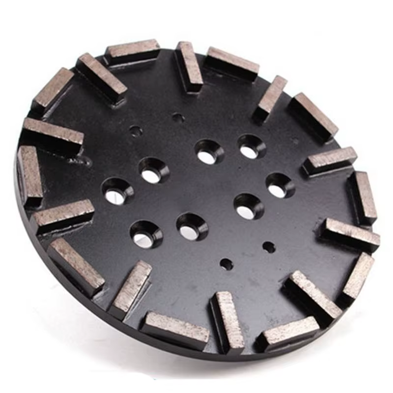 10 pouces 250mm diamant disque de meulage ciment pierre béton