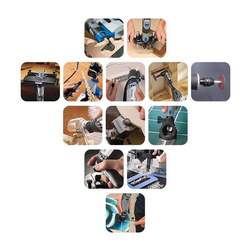 Fixation Dremel pour outil rotatif