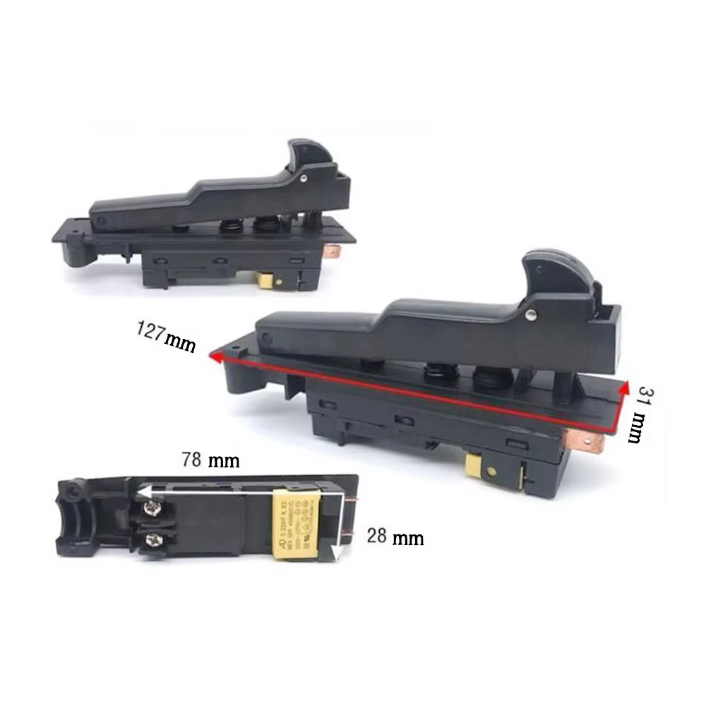 Interrupteur de remplacement pour meuleuse d'angle MAKITA 180 230 GA9030 GA9020 GA7030 GA7020 GA9069 GA9067 9059 9049 9047 9016B 9015B G18SE3