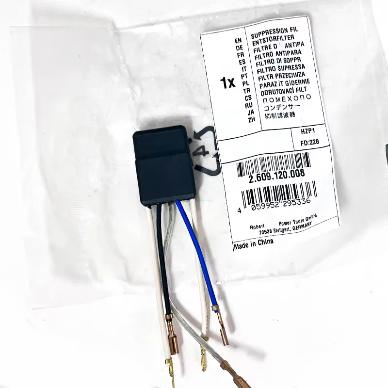 Accessoires de condensateurs pour Machines de découpe Bosch GWS8-100C GWS8-125C, filtres, meuleuses, pièces de rechange pour outils électriques