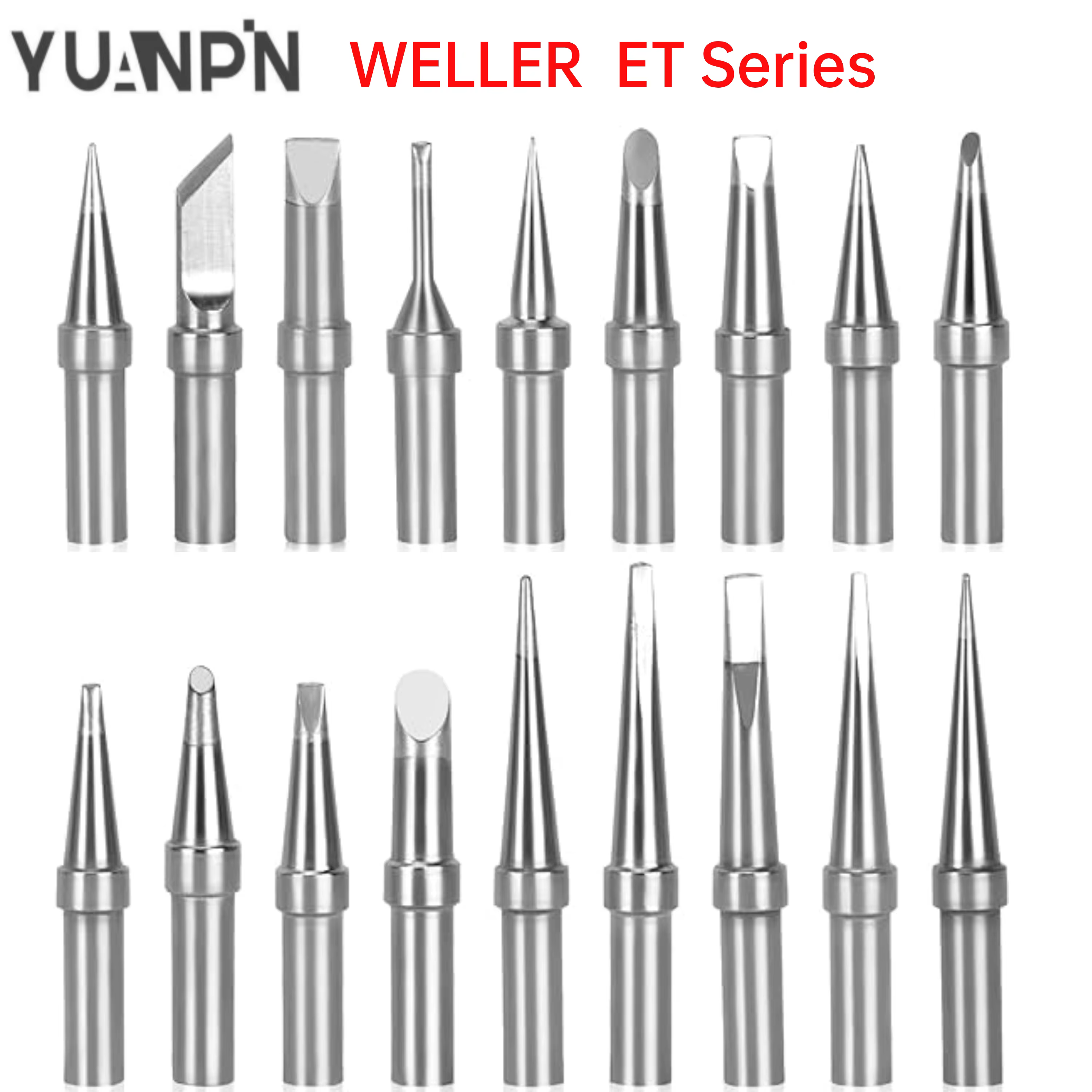 Weller ET pointes de fer à souder ETP ETS ETR ETKN pointe de soudure de remplacement