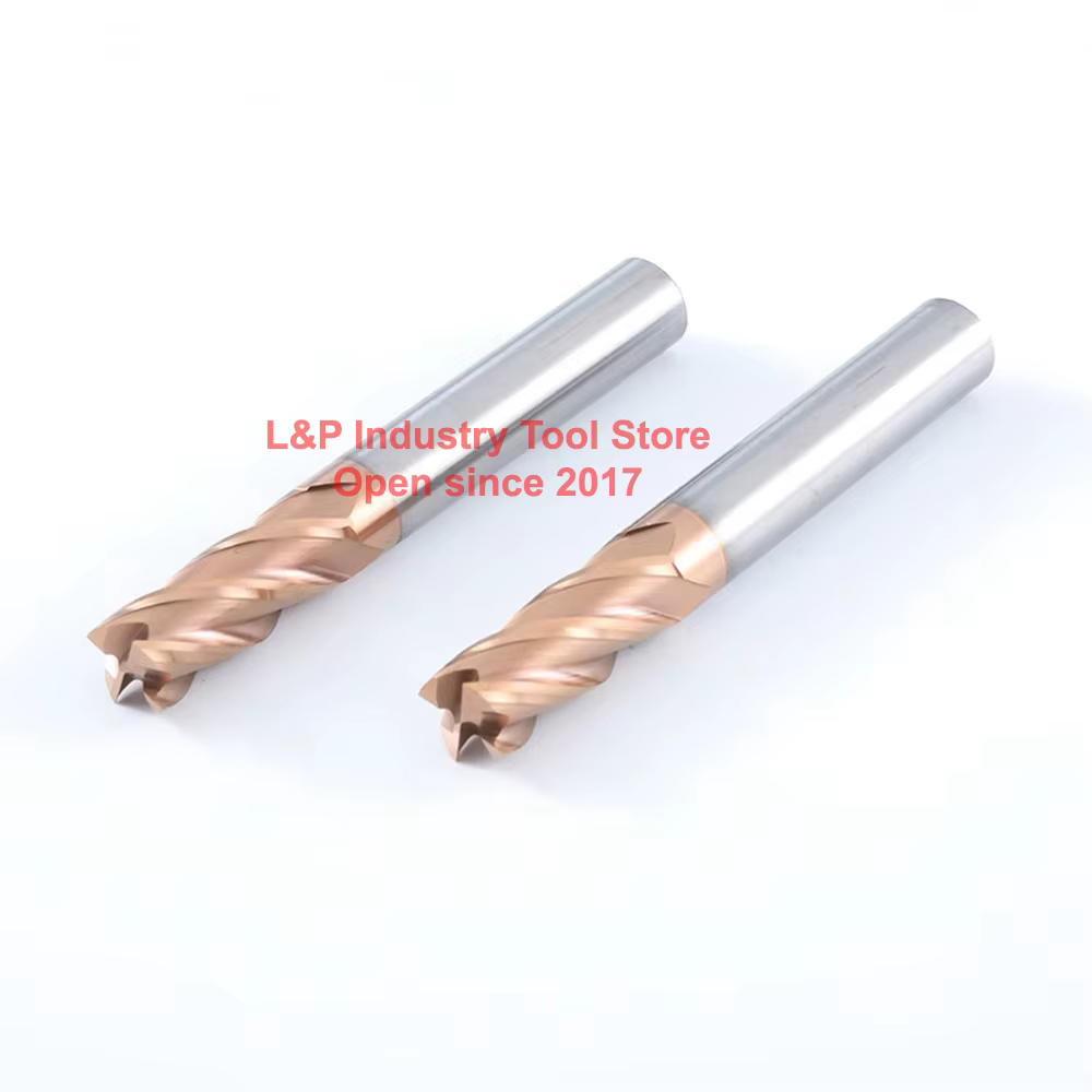CNC Machine fraise 4 quatre dents de cannelure lame carbure