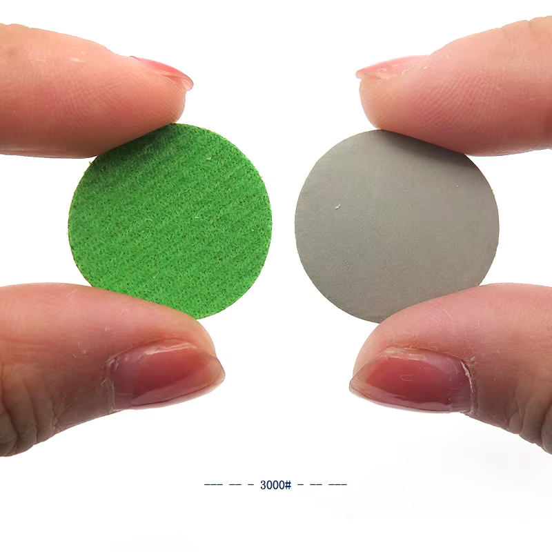 121 pièces ensemble 1 pouce papier de verre humide et sec disque de ponçage boucle de crochet avec tampon