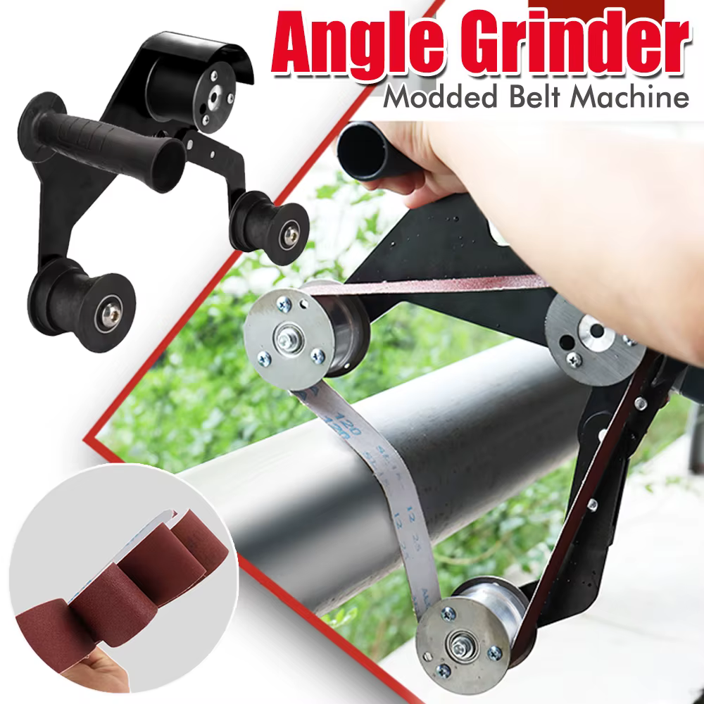 Kit adaptateur de meuleuse d'angle pour ponceuse à bande