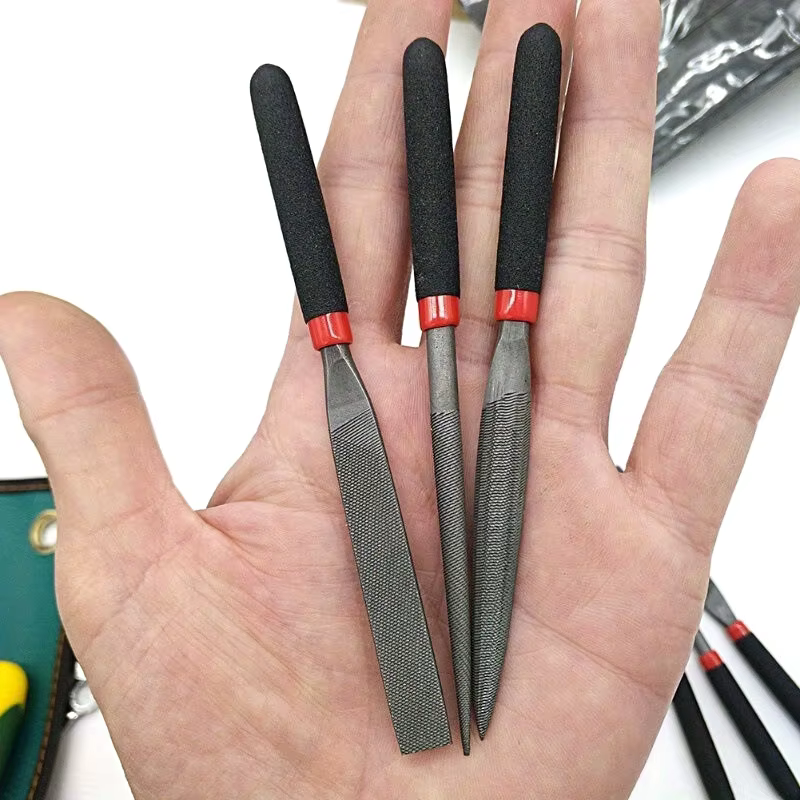 Boîte à outils d'artisanat; Ensemble de limes à aiguilles en acier