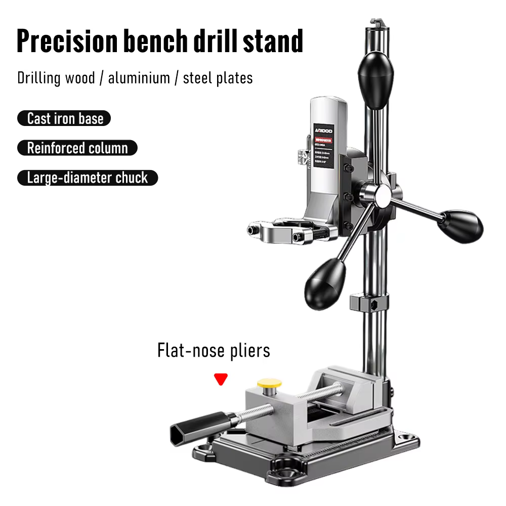 Support de perceuse réglable pour perceuse électrique