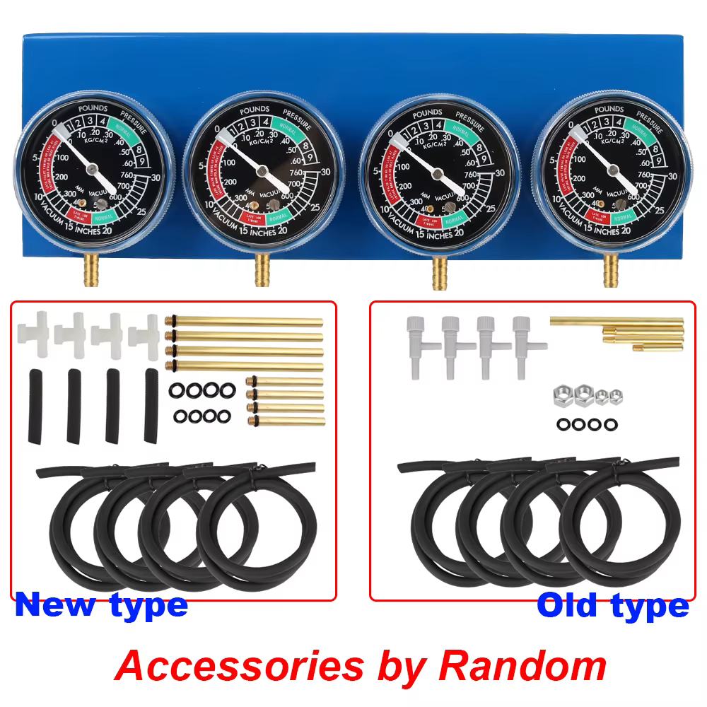 Kit de synchronisation de carburateur de testeur de moto