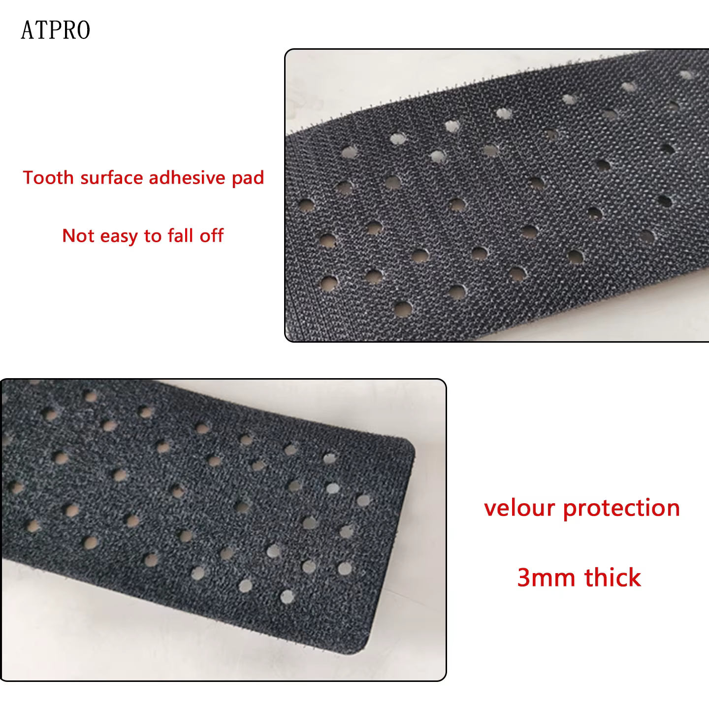Plaque de ponçage rectangulaire Mirka 70/198 pour ponceuse de voiture
